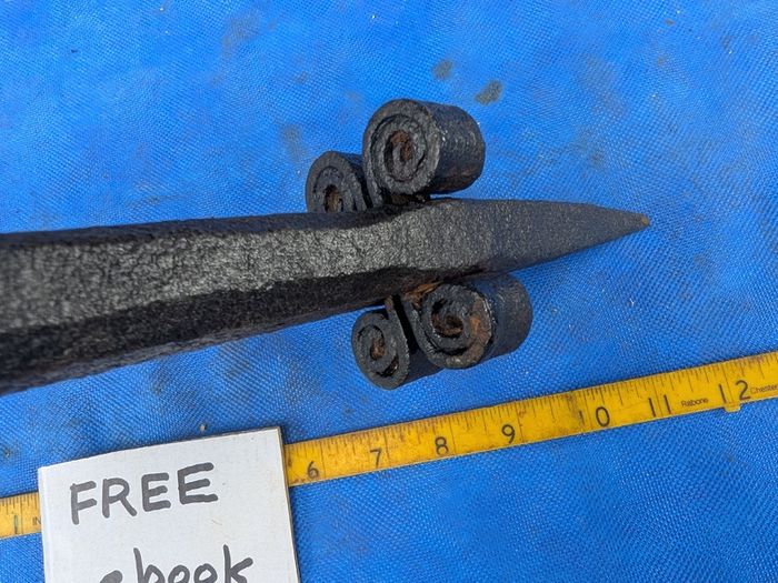 Field Anvil with Hexagonal Top.