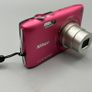 Nikon Coolpix S3300 16MP Digital Camera Pink - Boxed - Full Kit Image 10