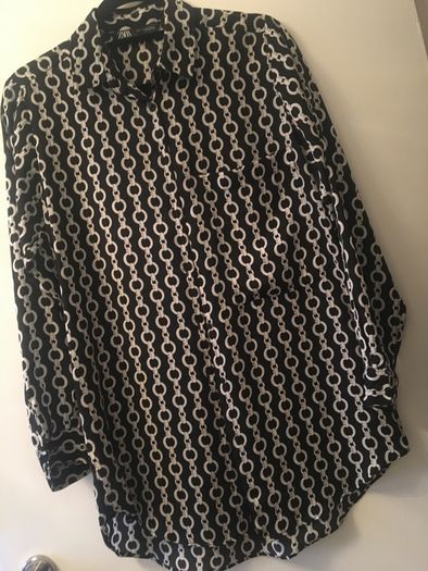 Zara shirt size XS would fit size 8/10 worn once