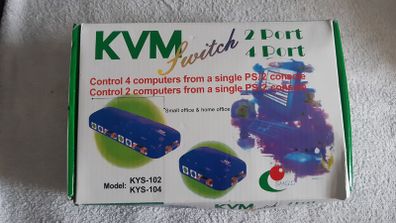 2 port KVM switch PS/2