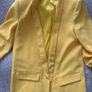suit women yellow Zara size S Image 2
