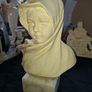 Beautiful Old Bust of Mary by Prof. Bessi on a Marble Base, Postage Available or Collection is always welcome and Recommended in Rochfortbridge Westmeath Image 2