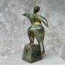 Off Balanced Lady (30cm) - Patinated Bronze Image 8