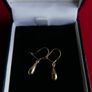 Vintage 9ct Gold 375 Drop Earrings 0,56g Image 2