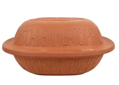 Vintage Scheurich Keramik Schlemmertopf 838 Terracotta Roaster