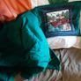 Nice unusual cushion come blanket Image 2