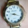 Ladies Easy Read Watch Pelex, Gold Expander Bracelet & Gold Easy Read Dial New Battery Image 7