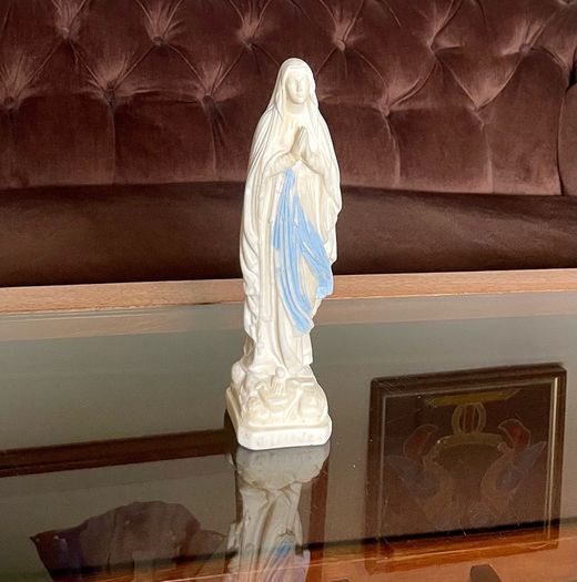 Beautiful Virgin Mary Statue by Dupont France Lourdes Early 20th Century