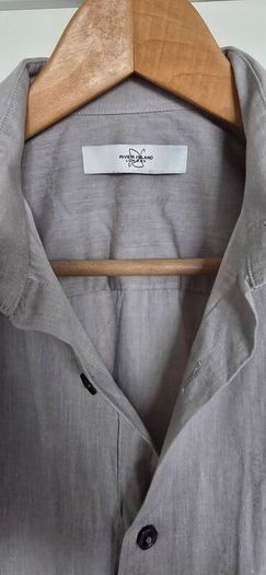Linen River Island casual shirt - mens size S