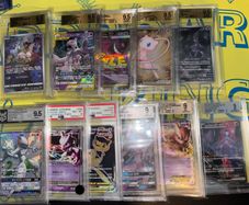 Pokemon Card Graded Mew And Mewtwo