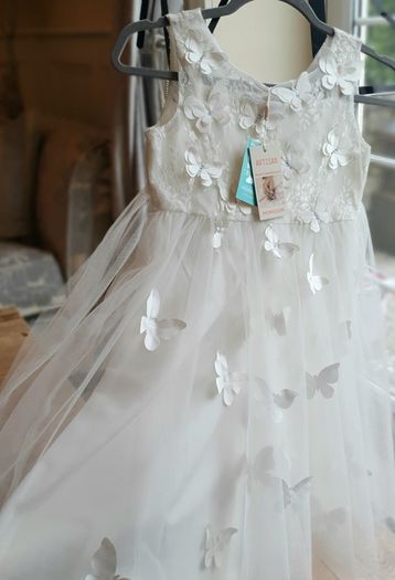 New With Tags Stunning Monsoon Wedding, Communion, Flower Girl Dress