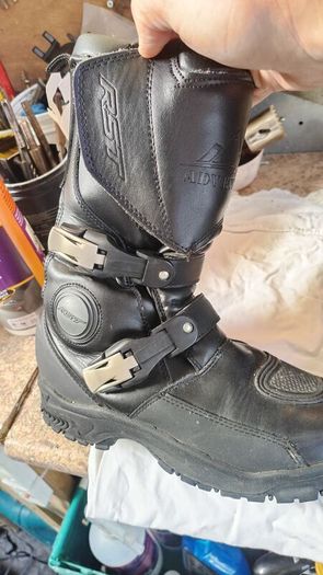 motorbike boots & trousers