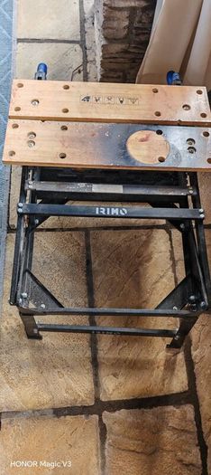 IRIMO Folding Workbench  Work Table with Vice