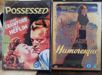 Joan Crawford Dvd Bundle Humoresque & Possessed Vintage Movies