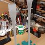 Candle holders tall glass Image 5