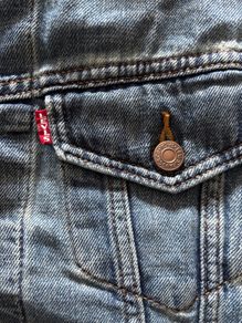 LEVI's Lightweight Denim Gilet/Waistcoat (L)