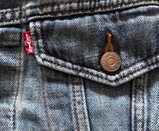 LEVI's Lightweight Denim Gilet/Waistcoat (L)