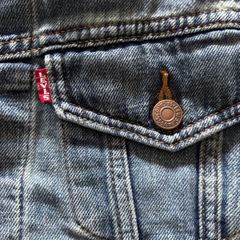 LEVI's Lightweight Denim Gilet/Waistcoat (L)