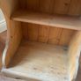 wood bedside locker Image 5