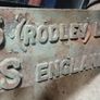 vintage extra large cast sign Thomas Smith Image 5