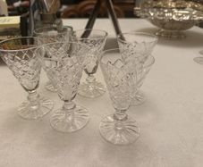 waterford port/sherry/shot glasses