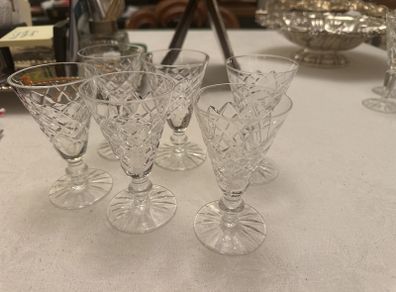 waterford port/sherry/shot glasses