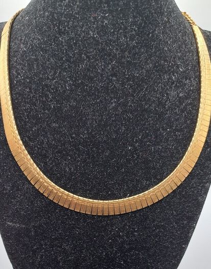 Vintage gold plated necklace