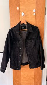 ZARA Black Denim Jacket
