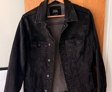 ZARA Black Denim Jacket