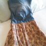 George Denim + Floral Dress - Size 8 Image 4