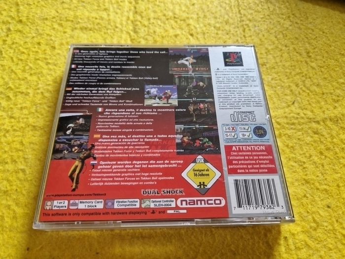 Tekken 3 PlayStation1 Ps1 PlayStation2 Ps2 games Original