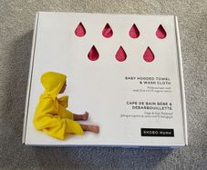 baby hooded towel and wash Cloth new in a box