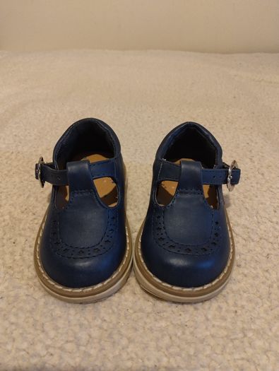 Next Kids T-bar navy blue Shoes
