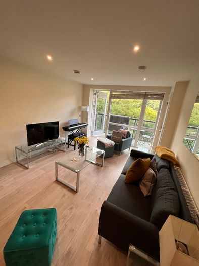 Small grey sofa