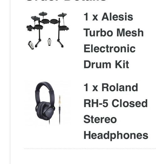 Alesis Turbo Mesh Electronic Drum Kit