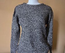 Sparkly glitter sequin jumper sweater - Size UK 8