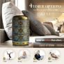 Aromatherapy Diffusers,SALKING 260ml Metal Essential Oils Diffuser Aroma Diffuser,7 Colors Night Light and Auto Shut-Off for Home,Humidifier Oils Fragrance with 4 Timer,Christmas Gifts for Women Image 3