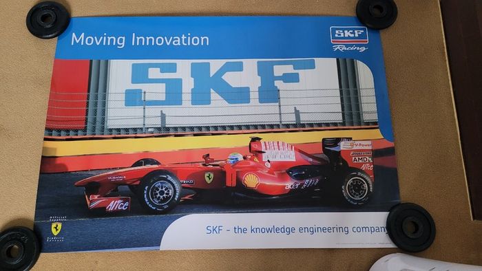 Large F1 poster