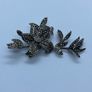 vintage marcasite brooch Image 2
