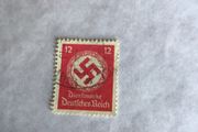 Rare/Genuine WW2 German stamp - Swastika