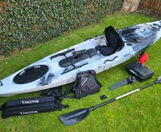 Dace Pro Angler 12ft Fishing Kayak - Electric Motor Conversion + Accessories
