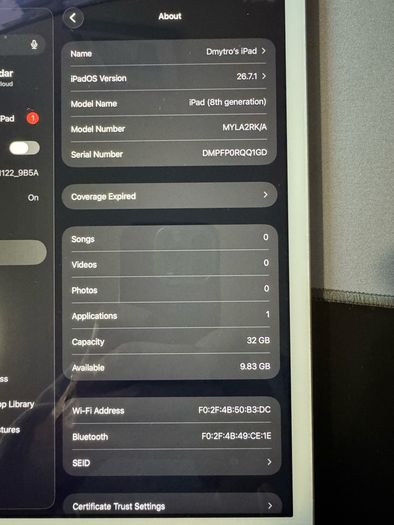 Apple iPad 8th Generation (32GB)