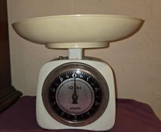 Vintage Irish made Krups Kitchen Scales