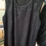 Bonmarche Black Sparkle Knit Top , UK 18 , Excellent Condition Image 3