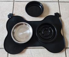 Dog Bowls and puzzle feeder