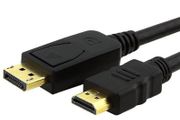 Long 1.8M Displayport DP to HDMI Cable Adapter Converter For Lenovo DELL HP PC
