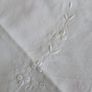 vintage embroidered table cloth Image 6