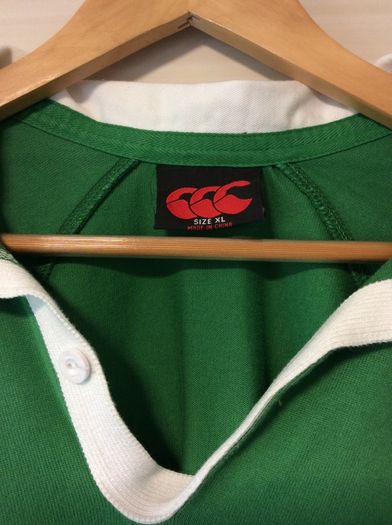 Ireland Rugby Jersey. Triple Crown Winning Jersey Year 2006. Official Canterbury Home Jersey. Authentic Original From The Time. Not A Modern Day Remake.