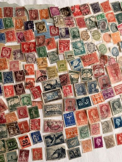 Large old world stamp collection