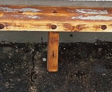 New Rustic Stove Mantle / Floating Shelf